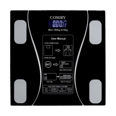 ترازو دیجیتال بلوتوثی کمری مدل QWe15