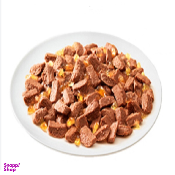 پوچ گربه ویسکاس طعم گوشت گاو وزن 85 گرم
