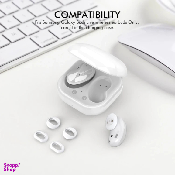 سری ایرفون آهااستایل مدل PT132 مناسب سامسونگ Galaxy Buds Live بسته 6 عددی