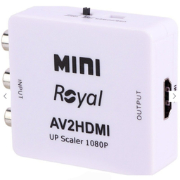 تبدیل AV به HDMI رویال مدل Mini HD Convertor