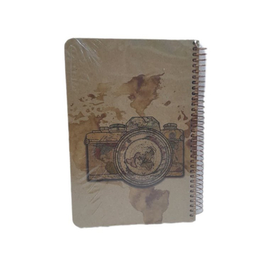 دفترچه یاداشت خط دار ۷۰ برگ سویل طرح دوربین کد 804