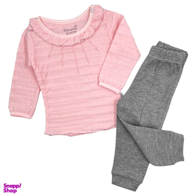 ست دو تکه نوزادی بلوز و شلوار به آوران طرح پرنسس