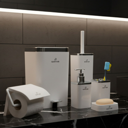 ست سرویس بهداشتی برتر مدل لیدوما مجموعه ۶ عددی