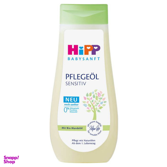 روغن بدن کودک هیپ مدل Gentle Care Oil حجم 200 میلی لیتر