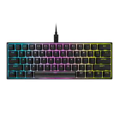 کیبورد گیمینگ کورسیر مدل K65 RGB Mini MX