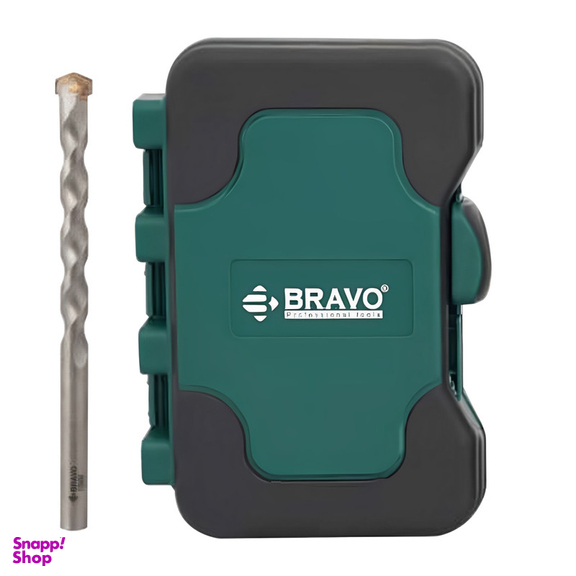 مته کبالت و الماسه براوو مدل BT-5718 مجموعه 18 عددی