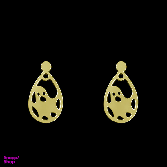 گوشواره طلا 18 عیار زنانه مدوپد مدل روح کد GA1-11671