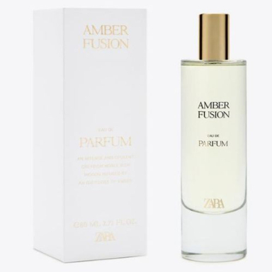عطر زنانه زارا مدل امبر فیوژن حجم 80 میلی لیتر