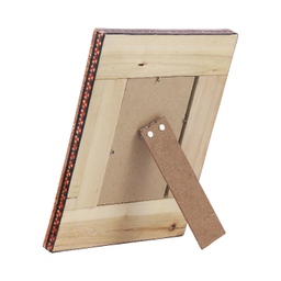 قاب آینه مدل دور نقاشی سایز 30×24 سانتی‌ متر