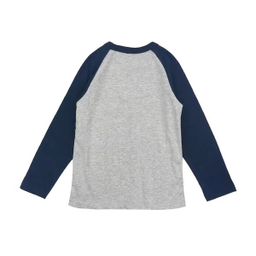 تی شرت آستین بلند پسرانه هومنیتی مدل WYKBTS3047-GRY