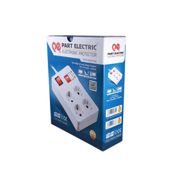 چندراهی برق و محافظ پارت الکتریک مدل Pe2204