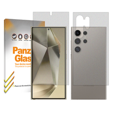 محافظ صفحه نمایش مات پنزر گلس مدل Resistant مناسب گوشی موبایل سامسونگ Galaxy S24 Ultra به همراه محافظ پشت گوشی