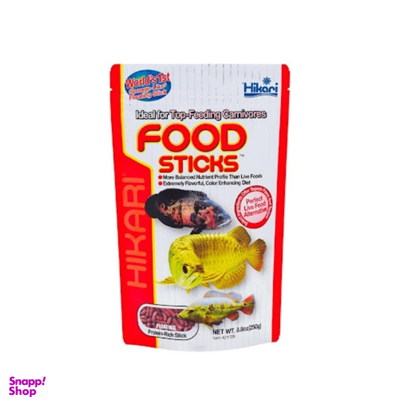غذای ماهی هیکاری مدل Food Sticks رنگدانه دار وزن 57 گرم