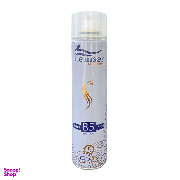اسپری حالت دهنده مو لمسر مدل B5 حجم 250 میلی‌ لیتر