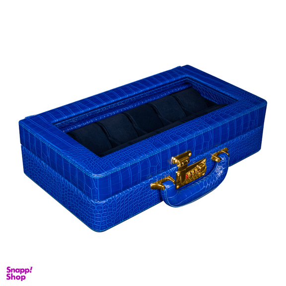 جعبه ساعت 12 خانه چرمی کد TW-2483