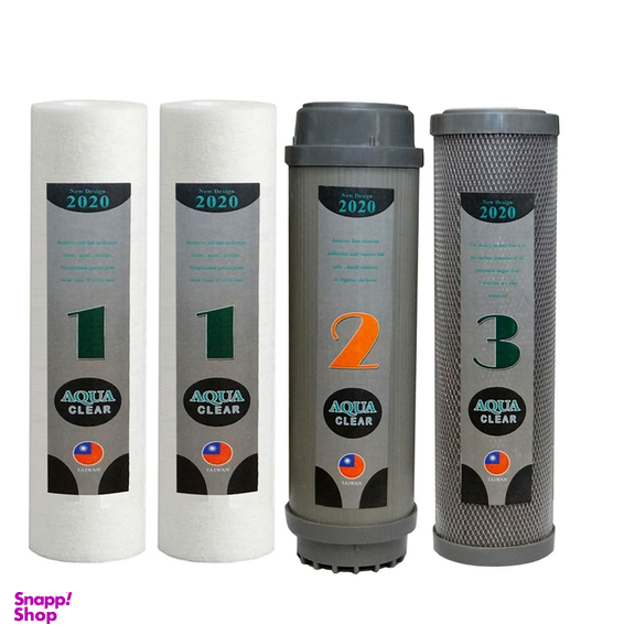 فیلتر تصفیه کننده آب آکوآ کلیر مدل SUPERB FILTER 4A مجموعه 4 عددی