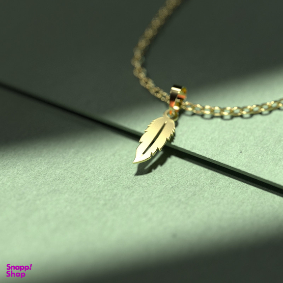 گردنبند طلا 18 عیار زنانه مدوپد مدل پر کد PP2-1-1192