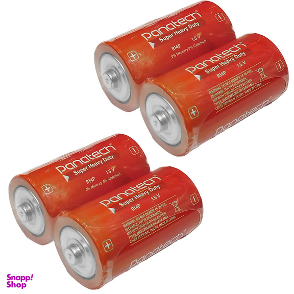 باتری C پاناتک مدل Super Heavy Duty بسته 4 عددی