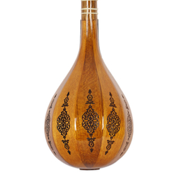 سه تار مفاخری مدل سوخته کاری کد 001