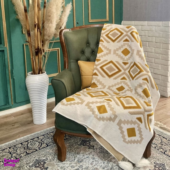 شال مبل کوکو جم مدل پانچ پلاس سایز 170×140 سانتی متر