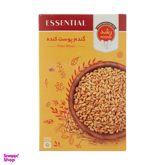 گندم پوست کنده رشد وزن 300 گرم