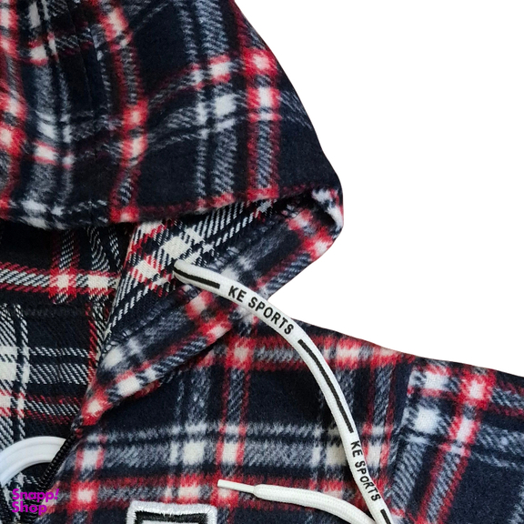 کاپشن نوزاد کد 124 رنگ سرمه ای قرمز