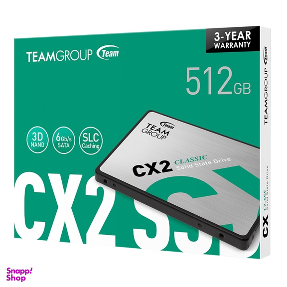 حافظه SSD اینترنال تیم گروپ مدل CX2