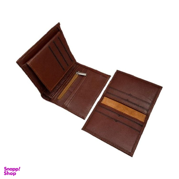 کیف پول چرم طبیعی مدل احسان