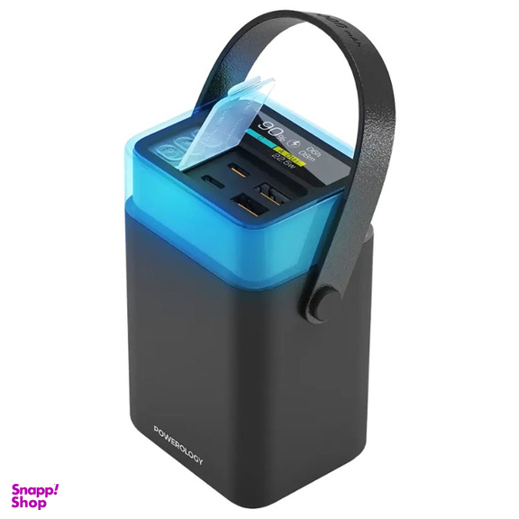 پاوربانک 65 وات پاورولوژی مدل PD PP092 Halo Beam ظرفیت 40000 میلی آمپر ساعت