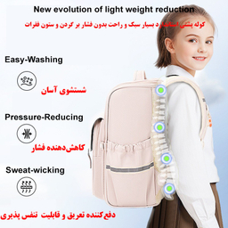 کوله پشتی مدرسه مدل ان بی وای کد 5237