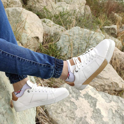 کفش پیاده روی طرح پرادا کد 020 رنگ سفید