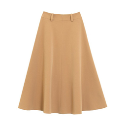 دامن زنانه برنس مدل هورا رنگ نسکافه ای