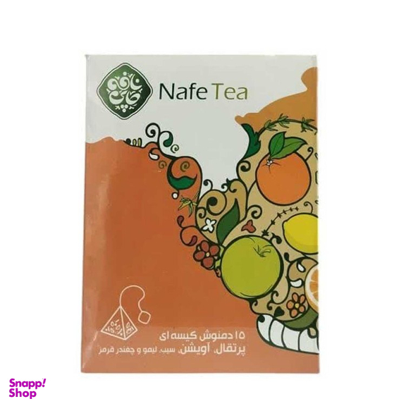 دمنوش پرتقال و آویشن ارگانیک نافه بسته ۱۵ عددی