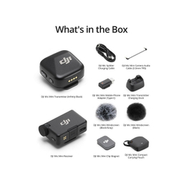 میکروفون بی‌ سیم دو کاربره دی‌ جی‌ آی مدل DJI Mic Mini 2-Person