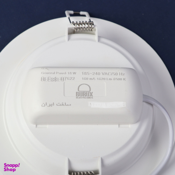 پنل ال ای دی توکار 18 وات بروکس کد Q7622 سری جنرال