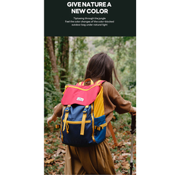 کوله پشتی زوی زویی مدل Deep sea blue کد B72