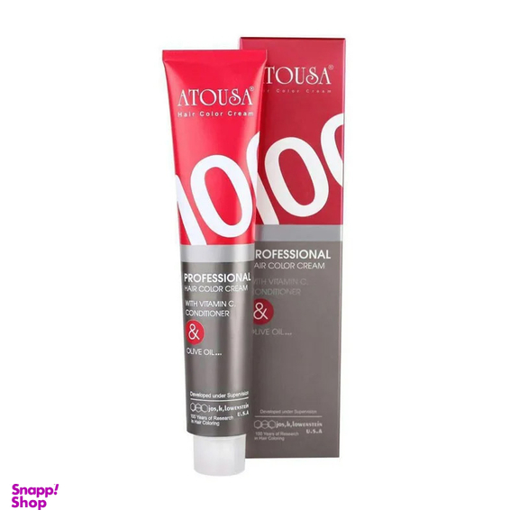 رنگ مو آتوسا شماره 8.05 رنگ بلوند فندقی روشن حجم 100 میلی لیتر