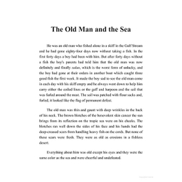 کتاب The Old Man and The Sea اثر ارنست همینگوی نشر شیلر