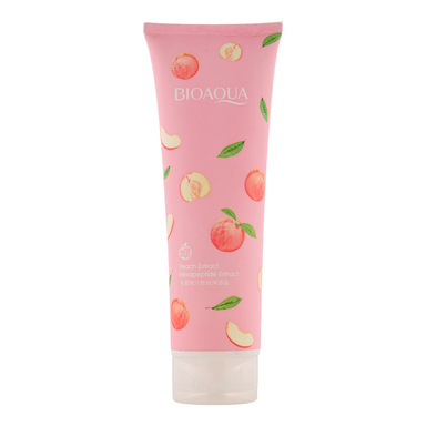 اسکراب بدن بایوآکوا مدل هلو حجم 250 میلی لیتر