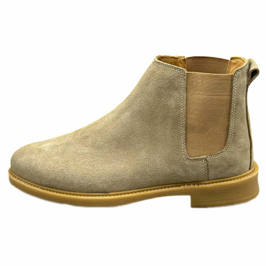 بوت چرم طبیعی مردانه مدل چلسی کد 850 رنگ خاکی