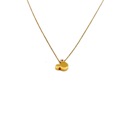 گردنبند طلا 18 عیار زنانه طرح میکی موس کد 1020