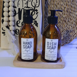 پمپ مایع دستشویی وظرفشویی مدل آر مجموعه 2 عددی