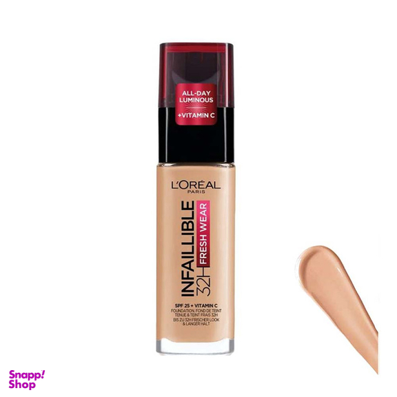 کرم پودر لورآل مدل Infallible شماره 140 حجم 30 میلی لیتر