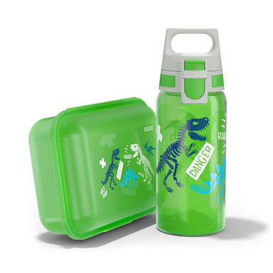 ست قمقمه و ظرف غذای کودک سیگ مدل VIVA SCHOOL SET JURASSICA