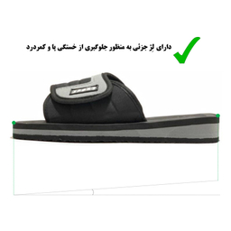 دمپایی مردانه مدل ابری کد AR6025UN