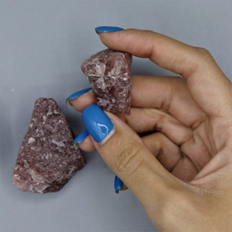 سنگ راف کوارتز توت فرنگی کد 01