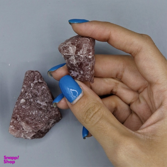 سنگ راف کوارتز توت فرنگی کد 01