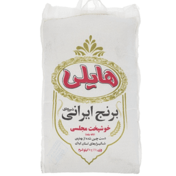 برنج ایرانی شیرودی هایلی وزن 10 کیلوگرم