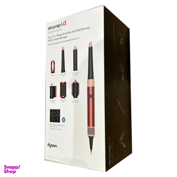 سشوار برس دار حالت دهنده دایسون مدل Airwrap id HS08 VBTO Straight and Wavy