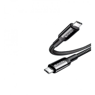 کابل 100 وات Type-C باوین مدل BAVIN CB-205 طول 2 متر